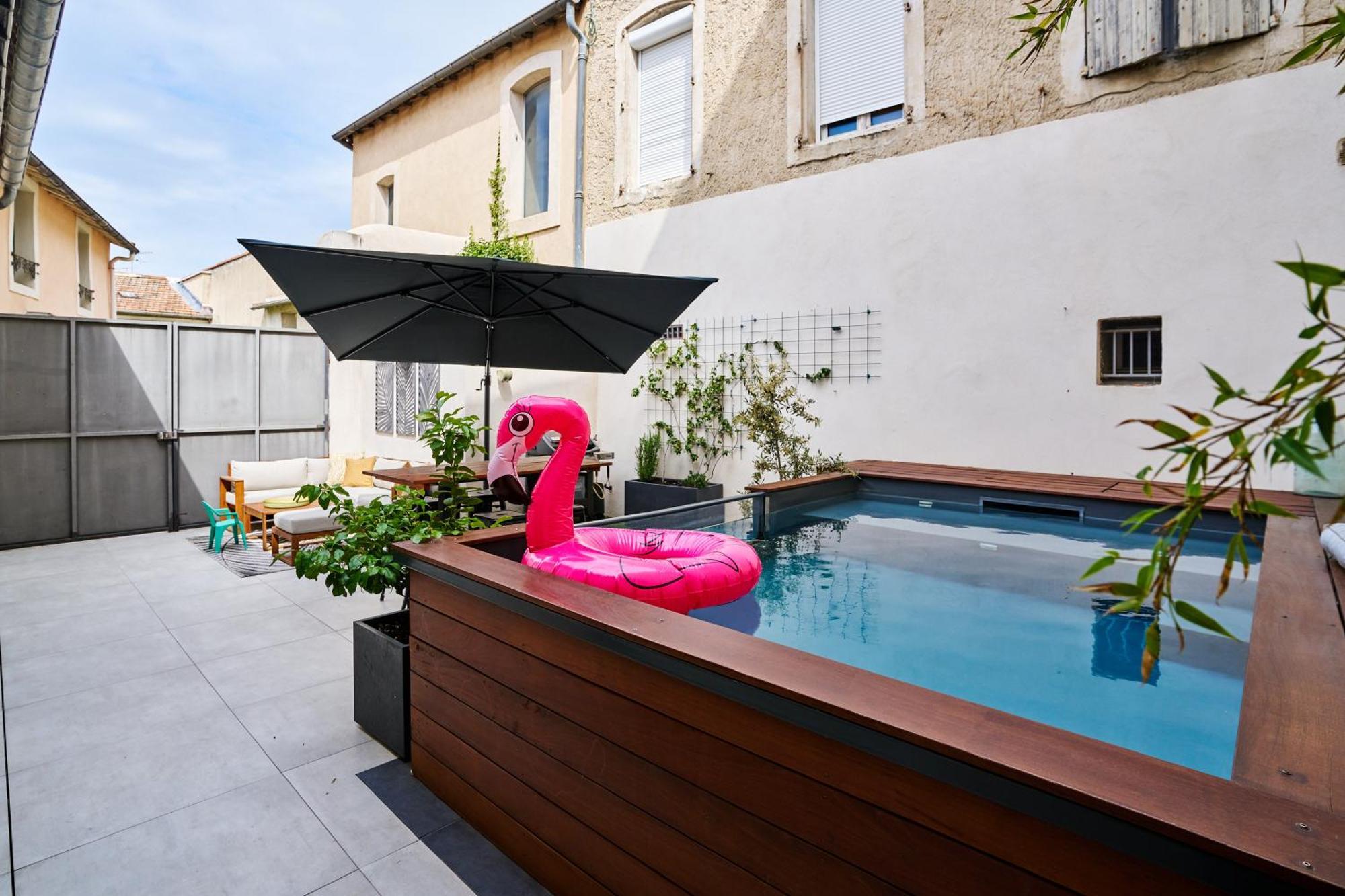 Maison De Ville Moderne Climatisee Avec Piscine Morieres-les-Avignon 외부 사진